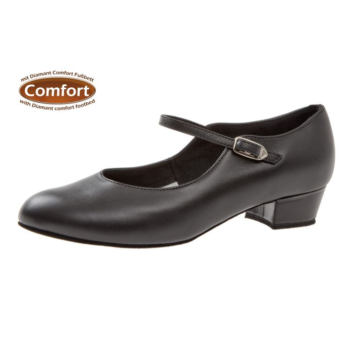 Diamant Damen Tanzschuh Standard 050-029-034 schwarz Nappaleder
