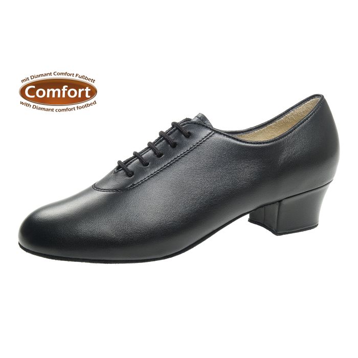 Diamant Damen Tanzschuh Trainer 093-034-034-A schwarz Nappaleder
