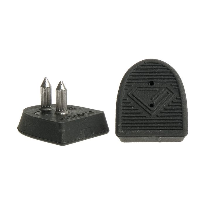 Diamant Tanzschuh Absatzfleck Flare schwarz HW01085, schwarz