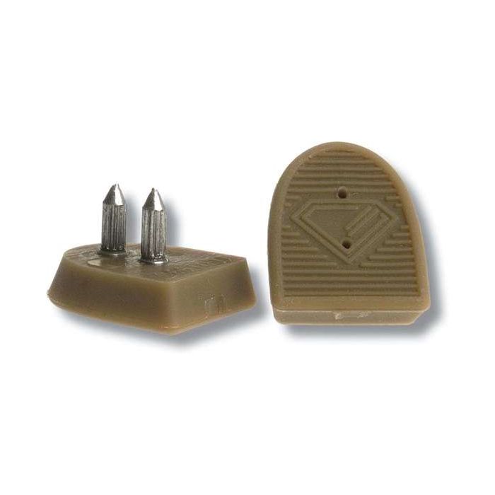 Diamant Tanzschuh Absatzfleck Flare beige HW01185, beige