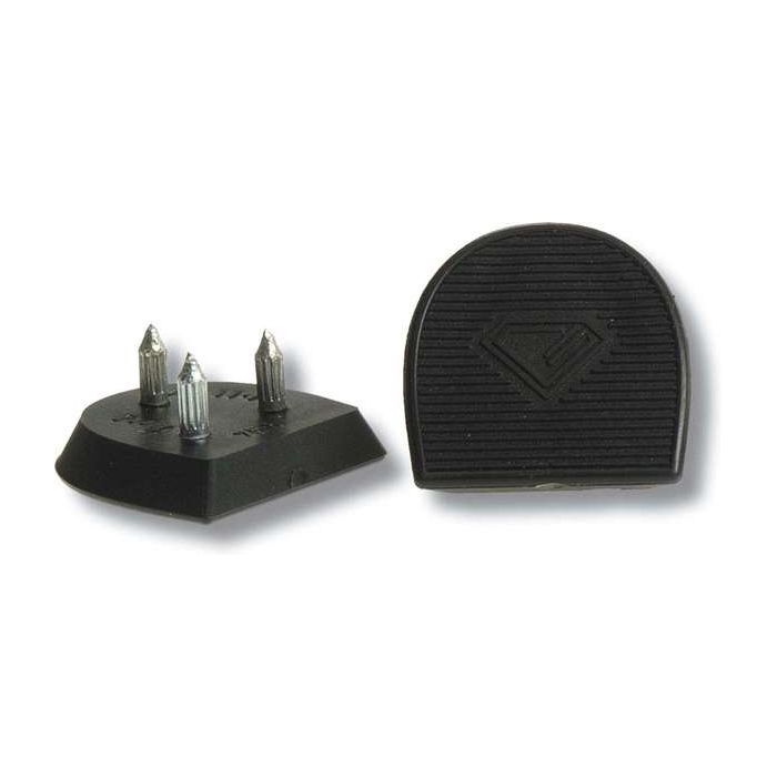 Diamant Tanzschuh Absatzfleck Spanisch HW01961, schwarz