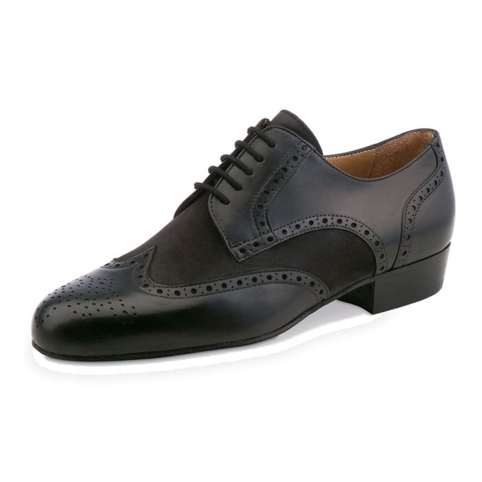 Werner Kern Herren Tanzschuh 28023 Nappa / Nubuk schwarz