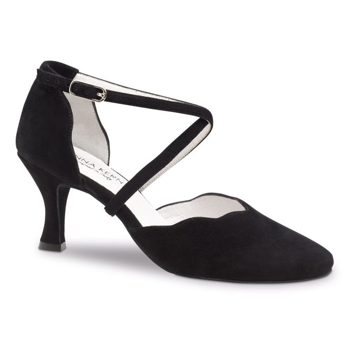 Anna Kern Damen Tanzschuh 672-60 Suede black