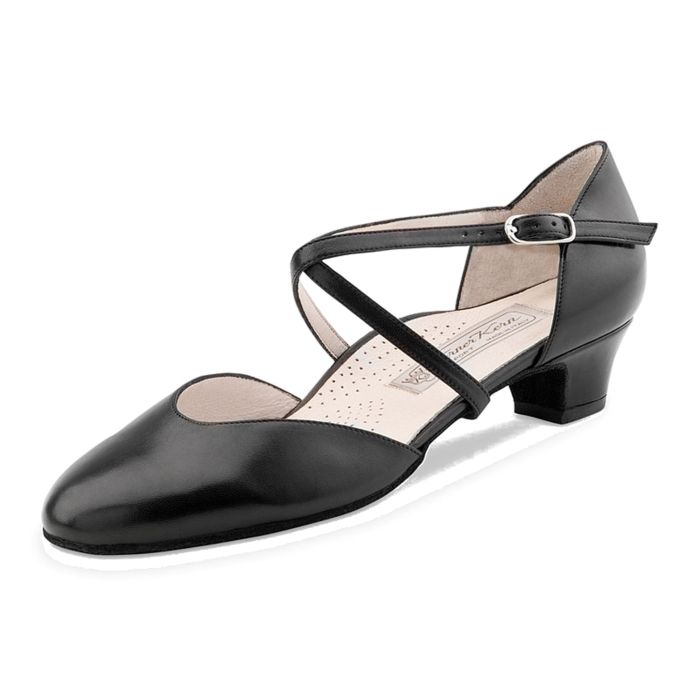 Werner Kern Damen Tanzschuh Felice Nappa schwarz