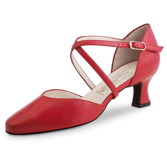 Werner Kern Damen Tanzschuh Patty Nappa rot 5,5 Nappa rot